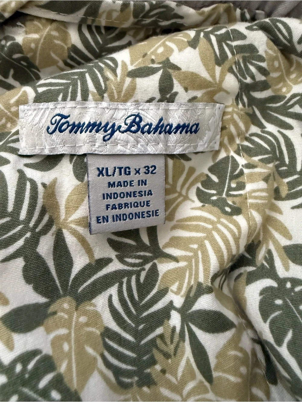 Tommy Bahama Men’s White Drawstring Linen-Blend Casual Pants Resort Beach 36x32
